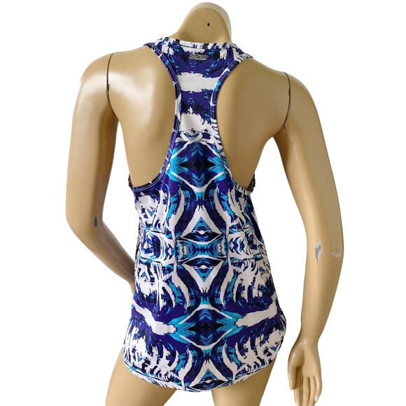 EXPRESS Exp Core Womens Size Medium Sleeveless Athletic Racerback Tank Top Shirt - Picture 5 of 9